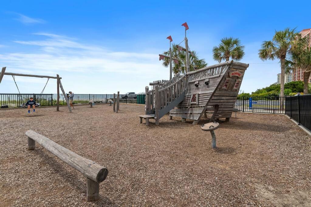 Cabana Palms - Oceanfront Renovated King Bed Sauna Миртл-Бич Экстерьер фото