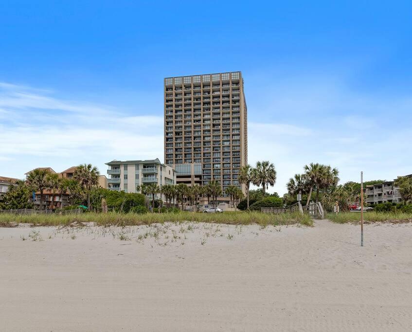 Cabana Palms - Oceanfront Renovated King Bed Sauna Миртл-Бич Экстерьер фото